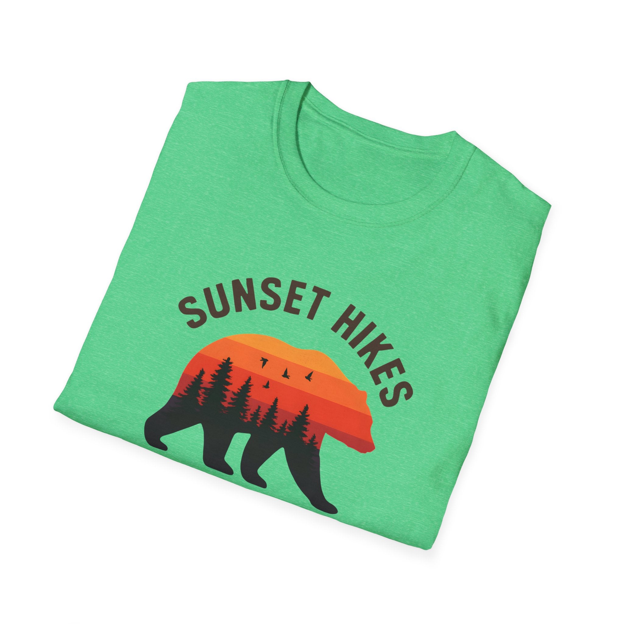 Bear Silhouette at Sunset T-Shirt