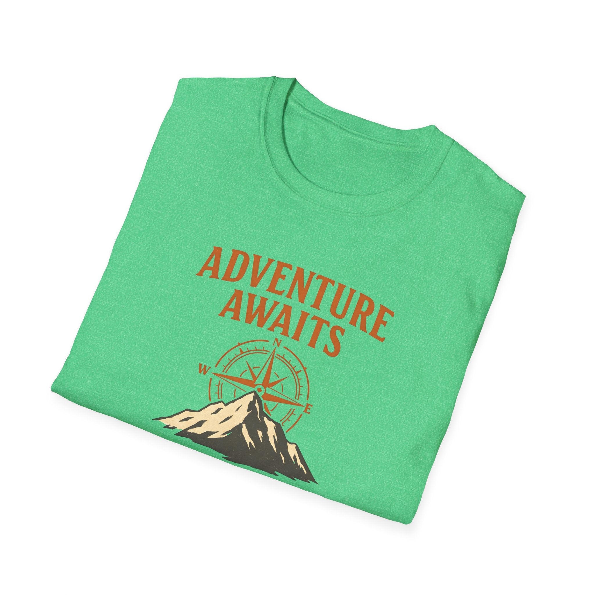 Adventure awaits compass mountain T-Shirt