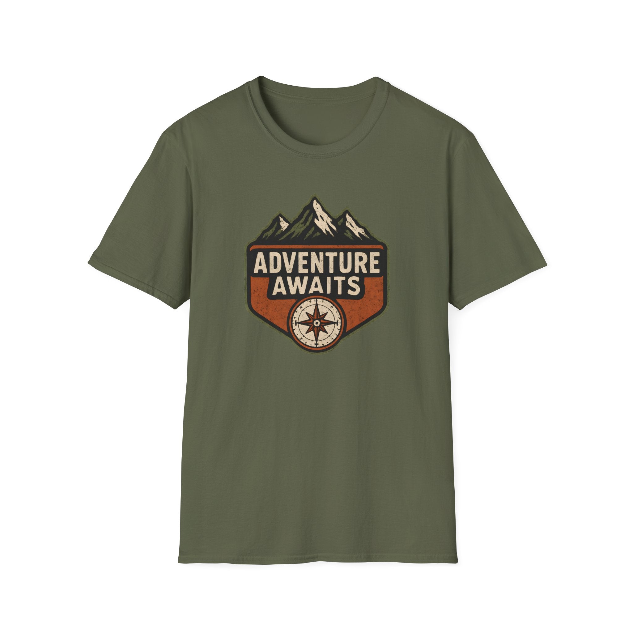 Adventure Awaits Patch T-Shirt
