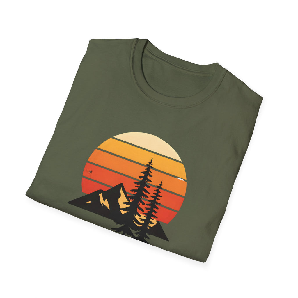 Sunset Over Mountains T-Shirt
