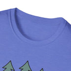 Pine Forest Footprints T-Shirt