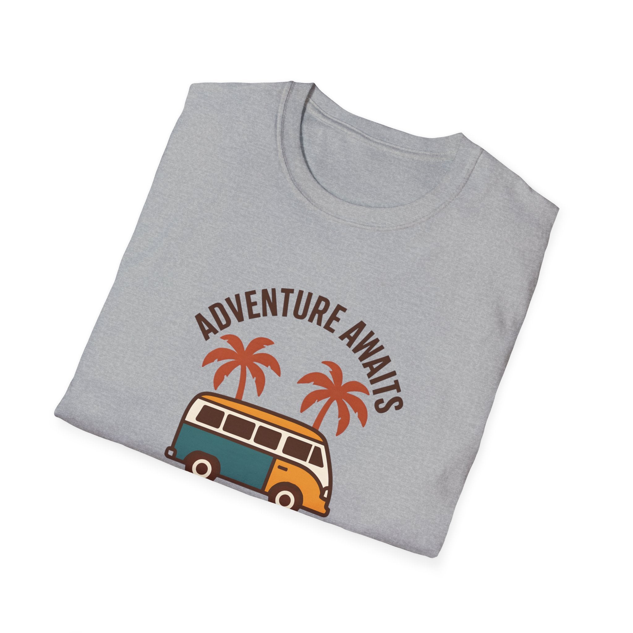 Adventure Awaits Van T-Shirt