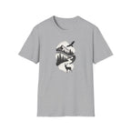 Deer in Mountain Landscape T-Shirt