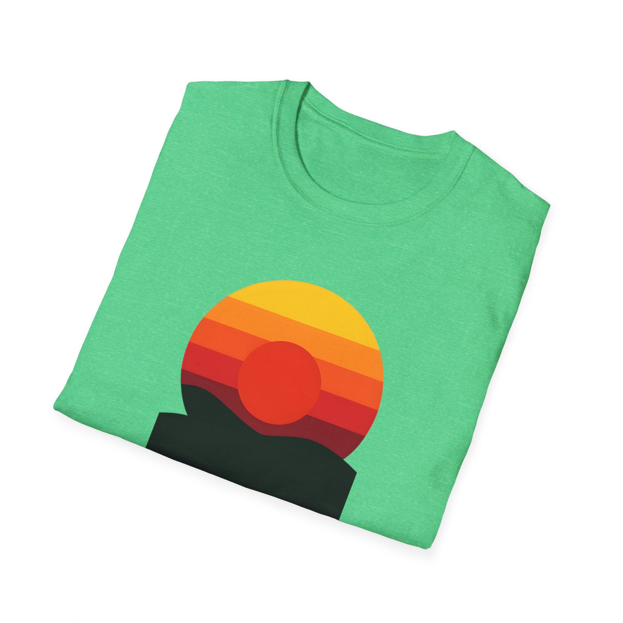 Vibrant Sunset Gradient T-Shirt