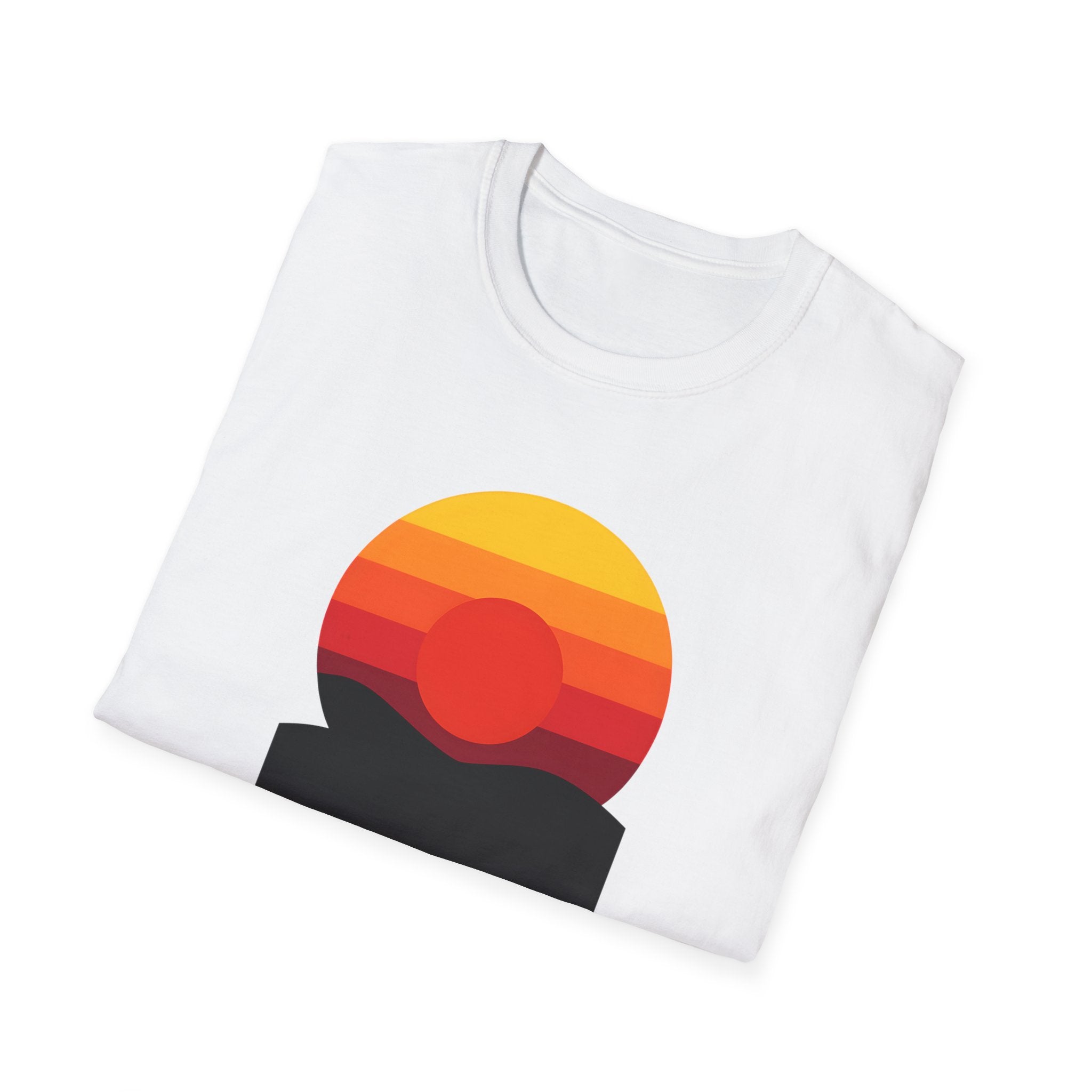 Vibrant Sunset Gradient T-Shirt