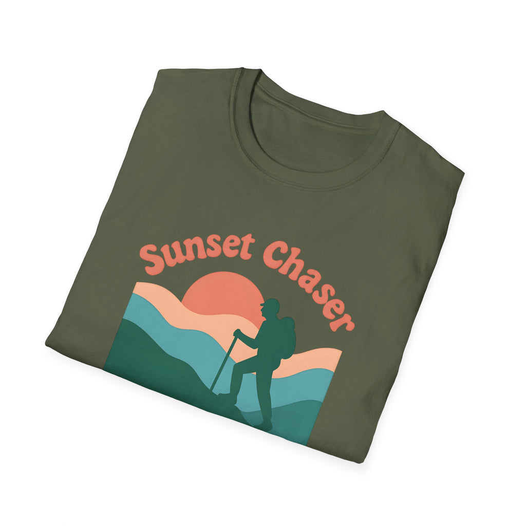 Hiker on Sunset Trail T-Shirt