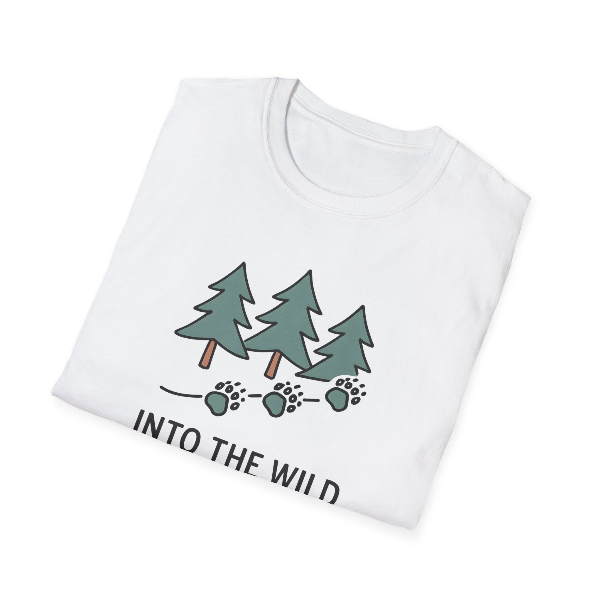 Pine Forest Footprints T-Shirt