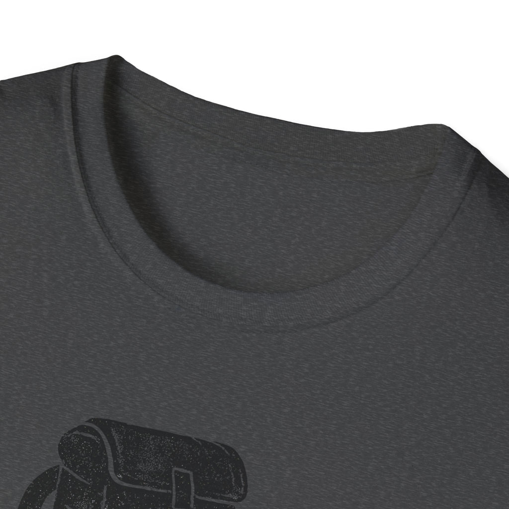 Glittery Backpack Silhouette T-Shirt