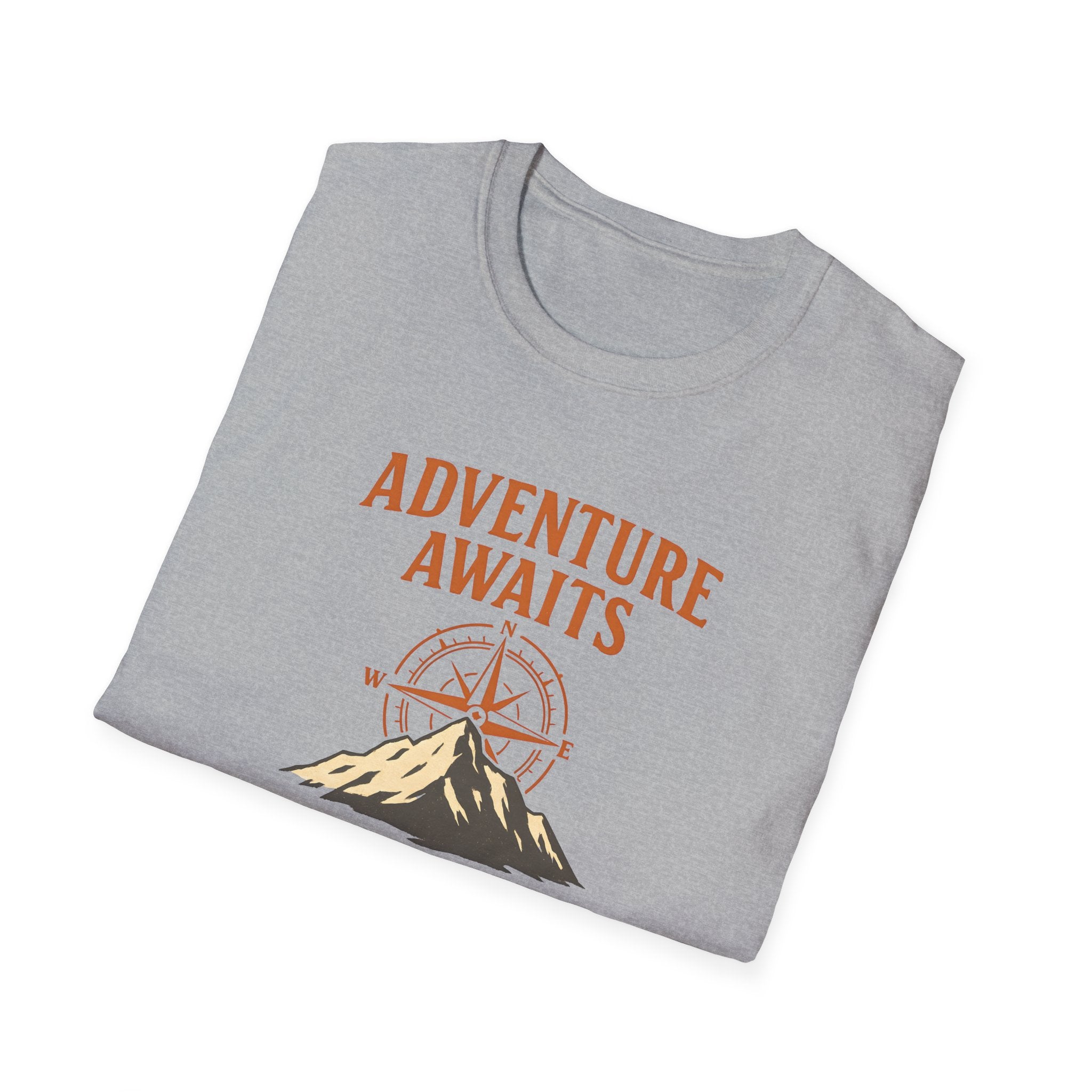 Adventure awaits compass mountain T-Shirt