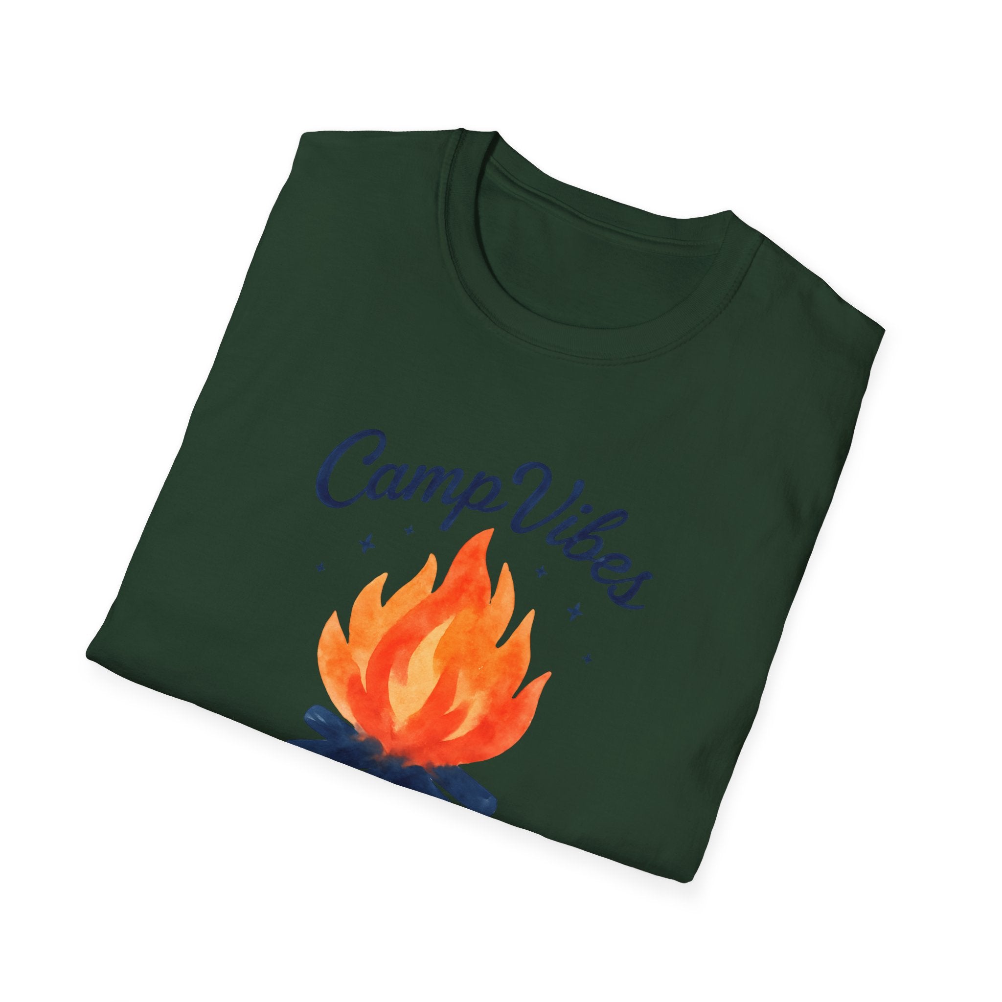 CampVibes Campfire Scene T-Shirt