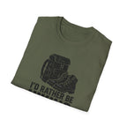 Glittery Backpack Silhouette T-Shirt