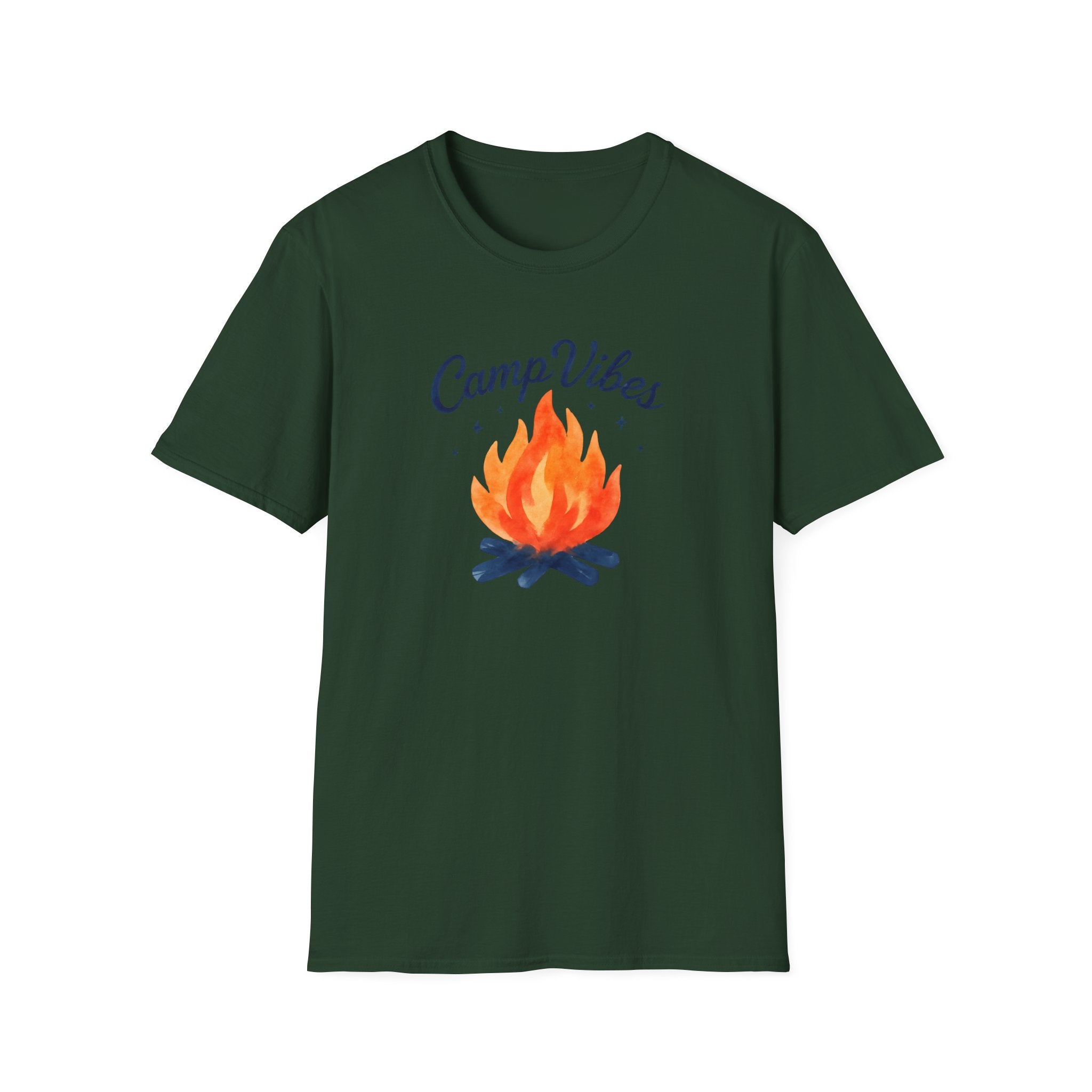 CampVibes Campfire Scene T-Shirt