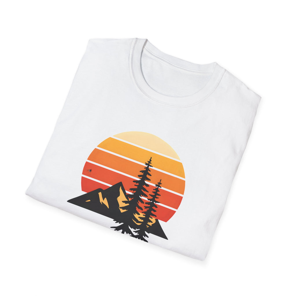 Sunset Over Mountains T-Shirt