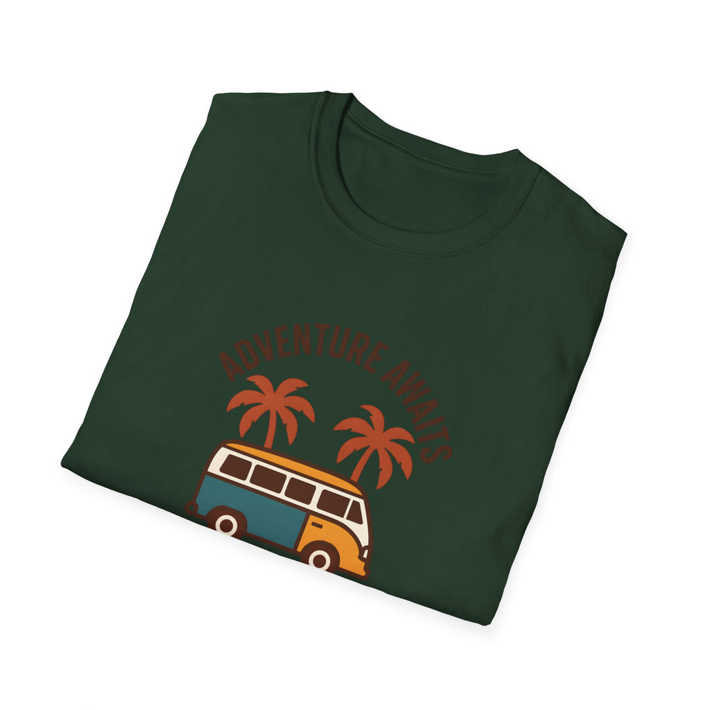 Adventure Awaits Van T-Shirt