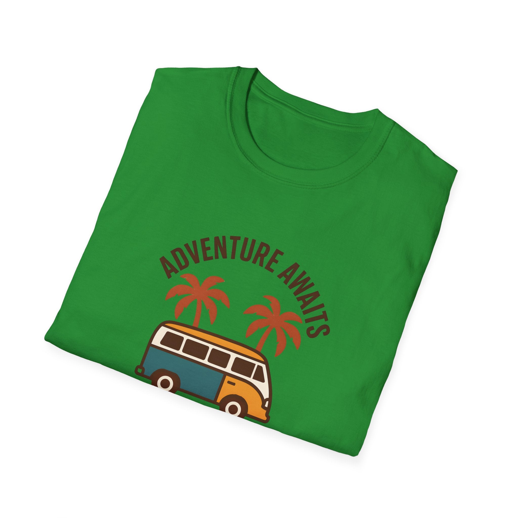 Adventure Awaits Van T-Shirt