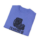 Glittery Backpack Silhouette T-Shirt