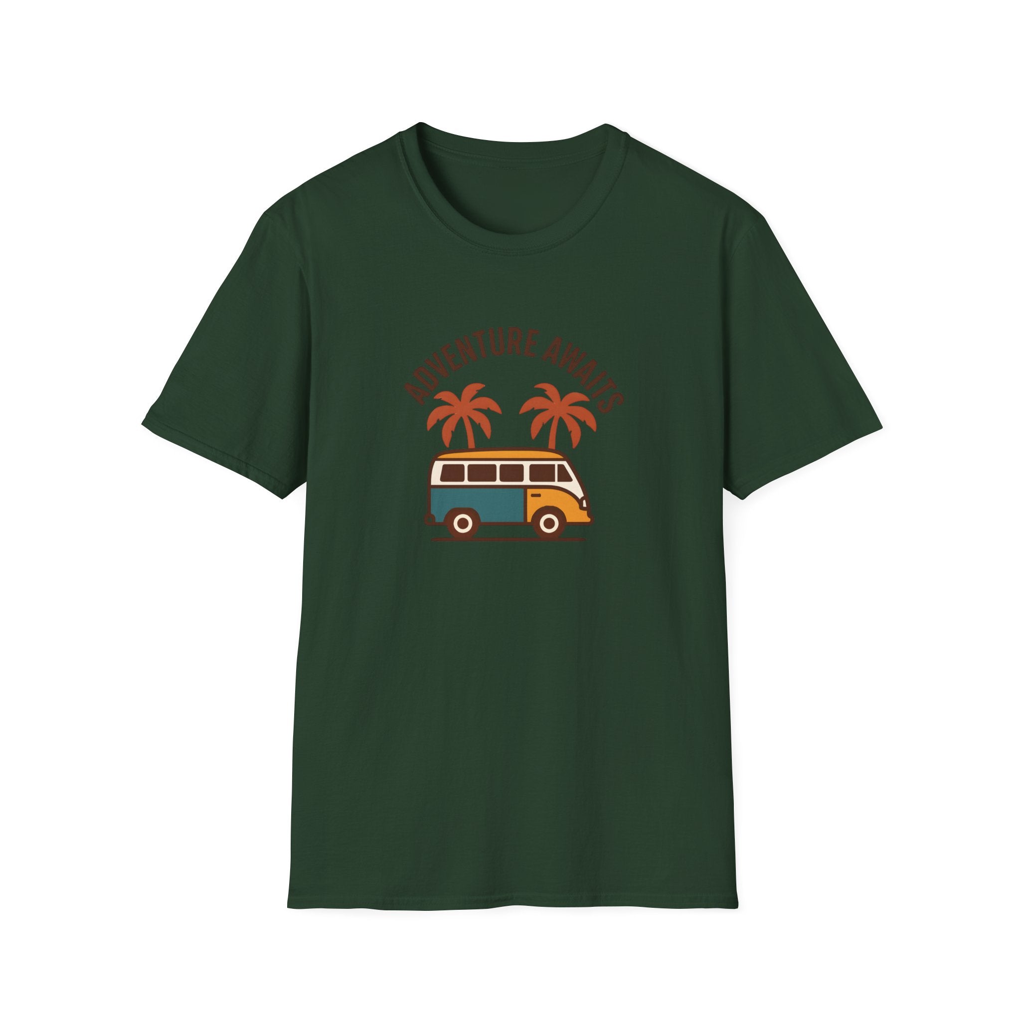 Adventure Awaits Van T-Shirt
