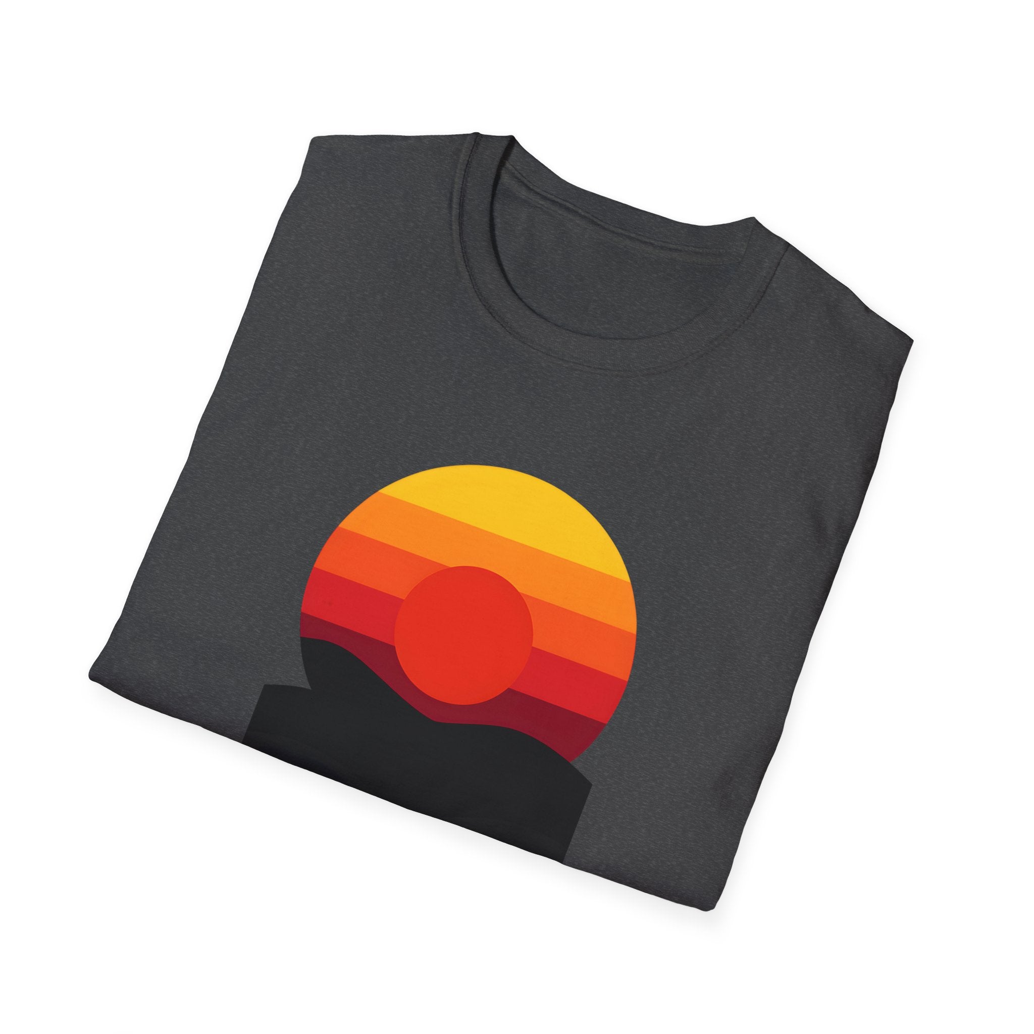 Vibrant Sunset Gradient T-Shirt