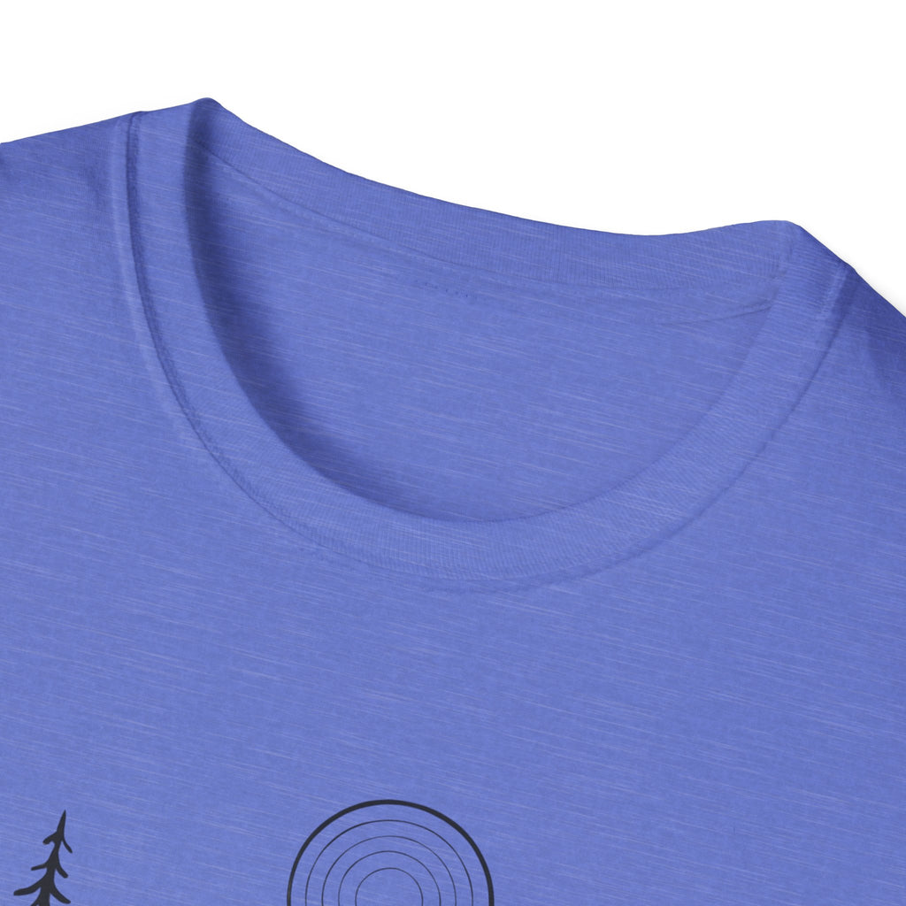 Moonlit Mountain Landscape T-Shirt
