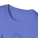 Moonlit Mountain Landscape T-Shirt