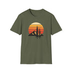 Sunset Over Mountains T-Shirt