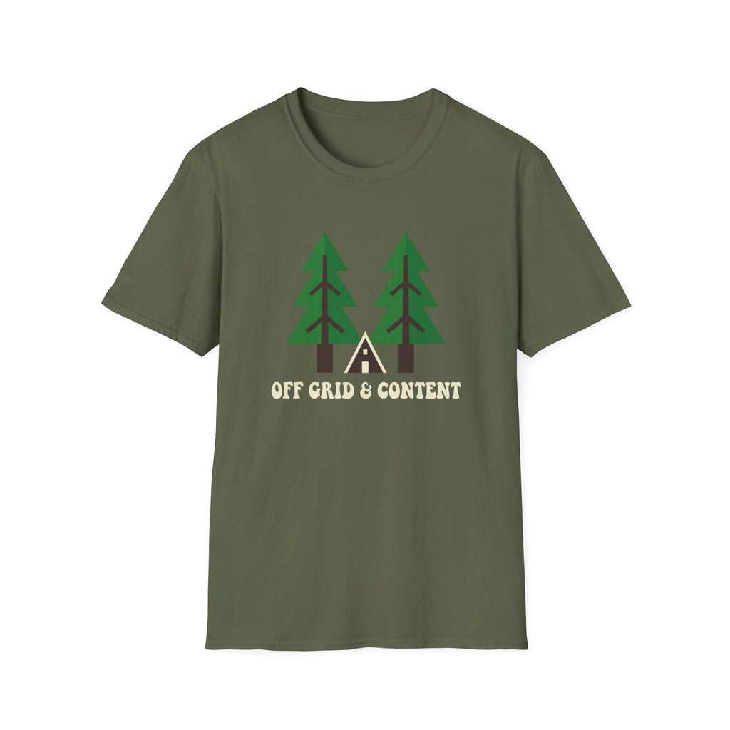 Off Grid & Content T-Shirt