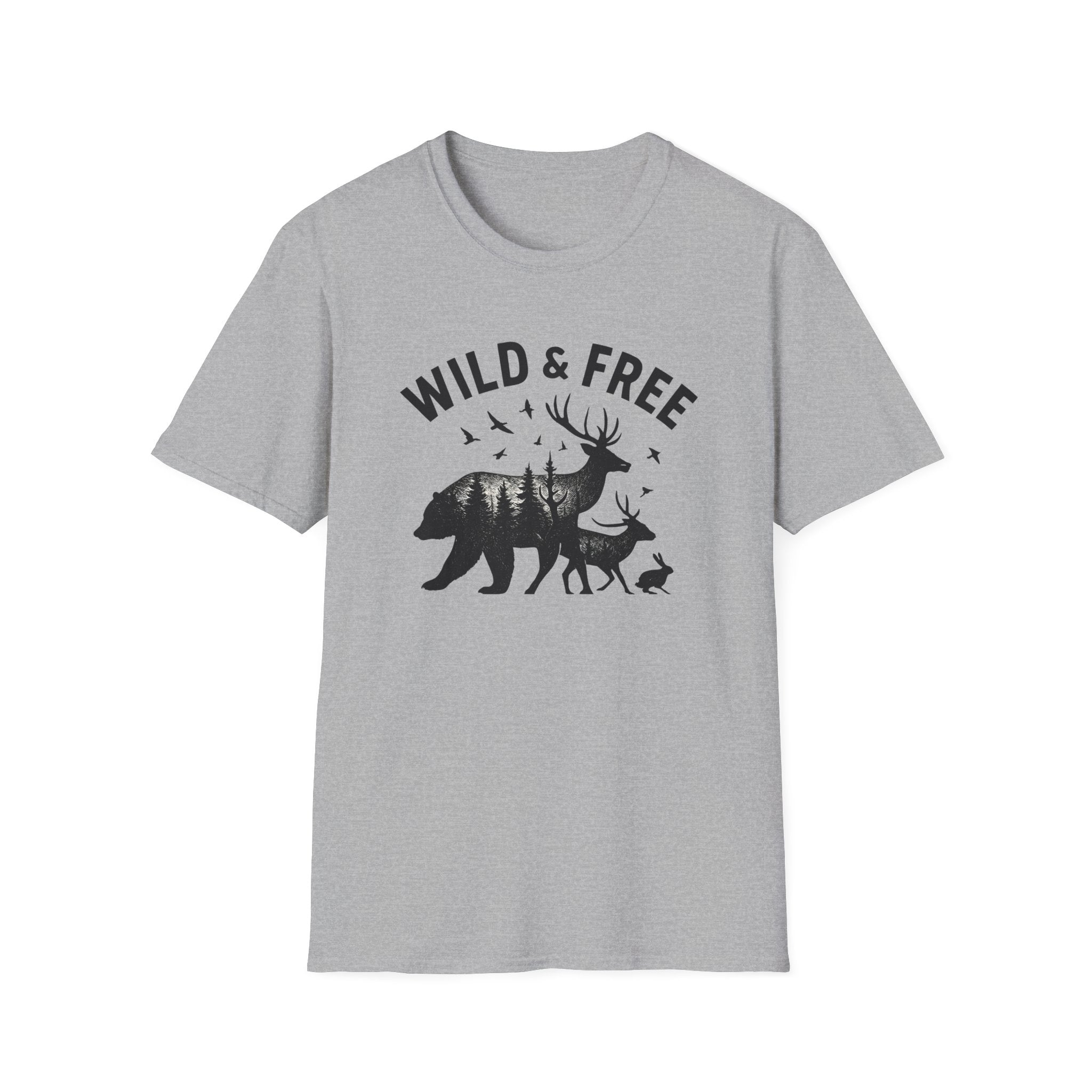 Wildlife in Forest T-Shirt