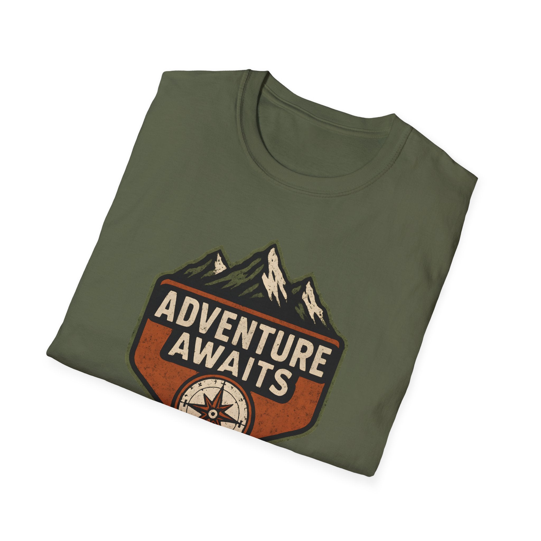 Adventure Awaits Patch T-Shirt