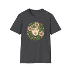 Floral Crown Portrait T-Shirt