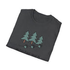 Pine Forest Footprints T-Shirt