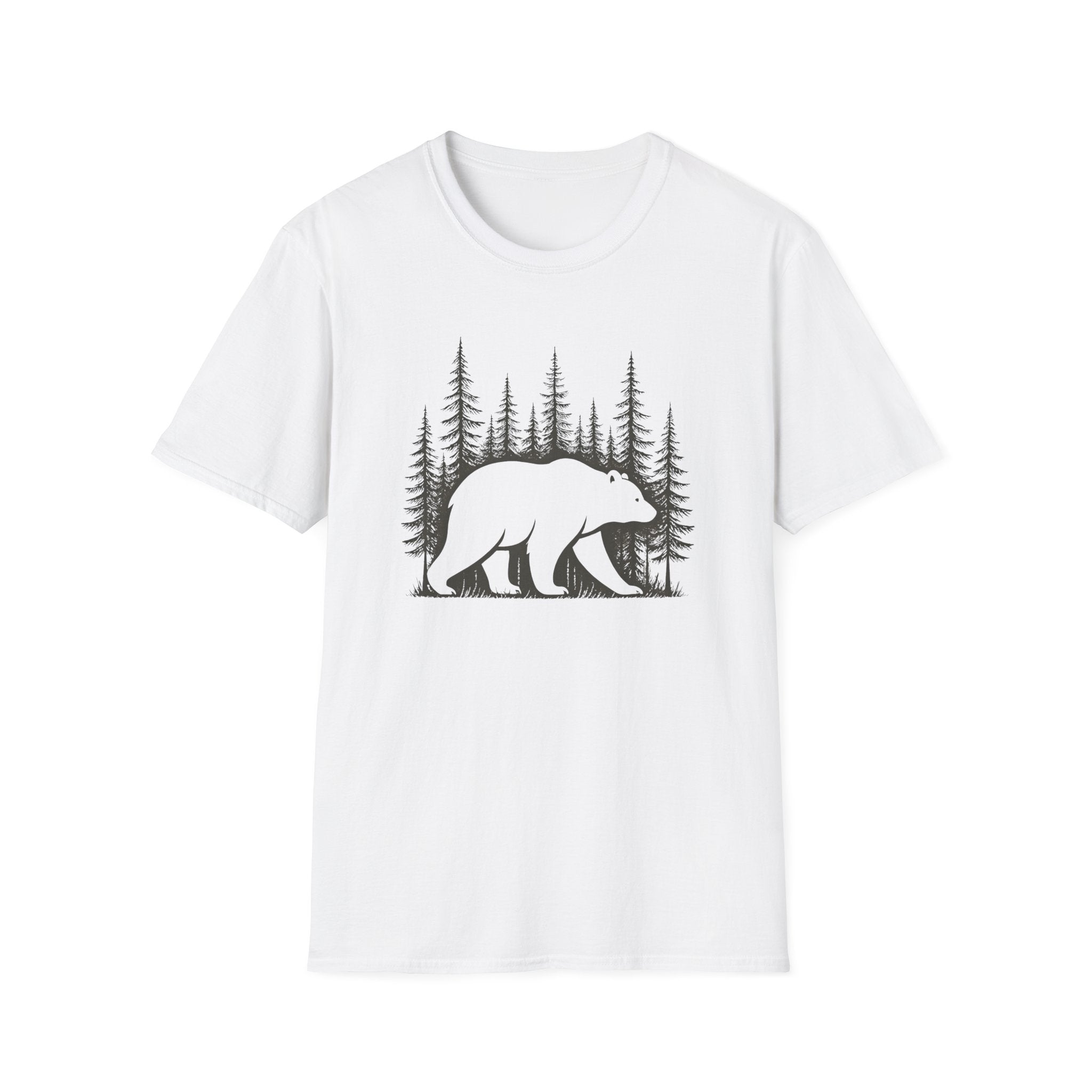Forest Bear Silhouette T-Shirt