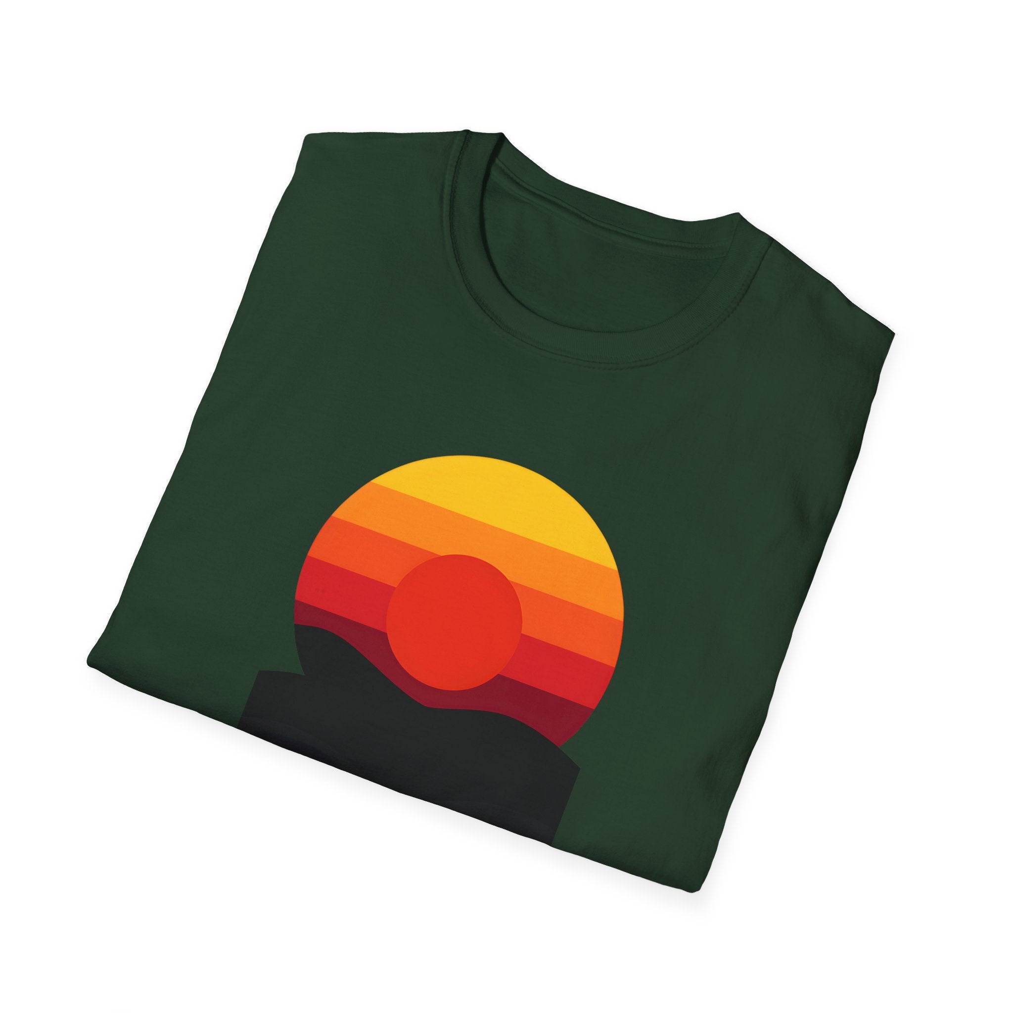 Vibrant Sunset Gradient T-Shirt