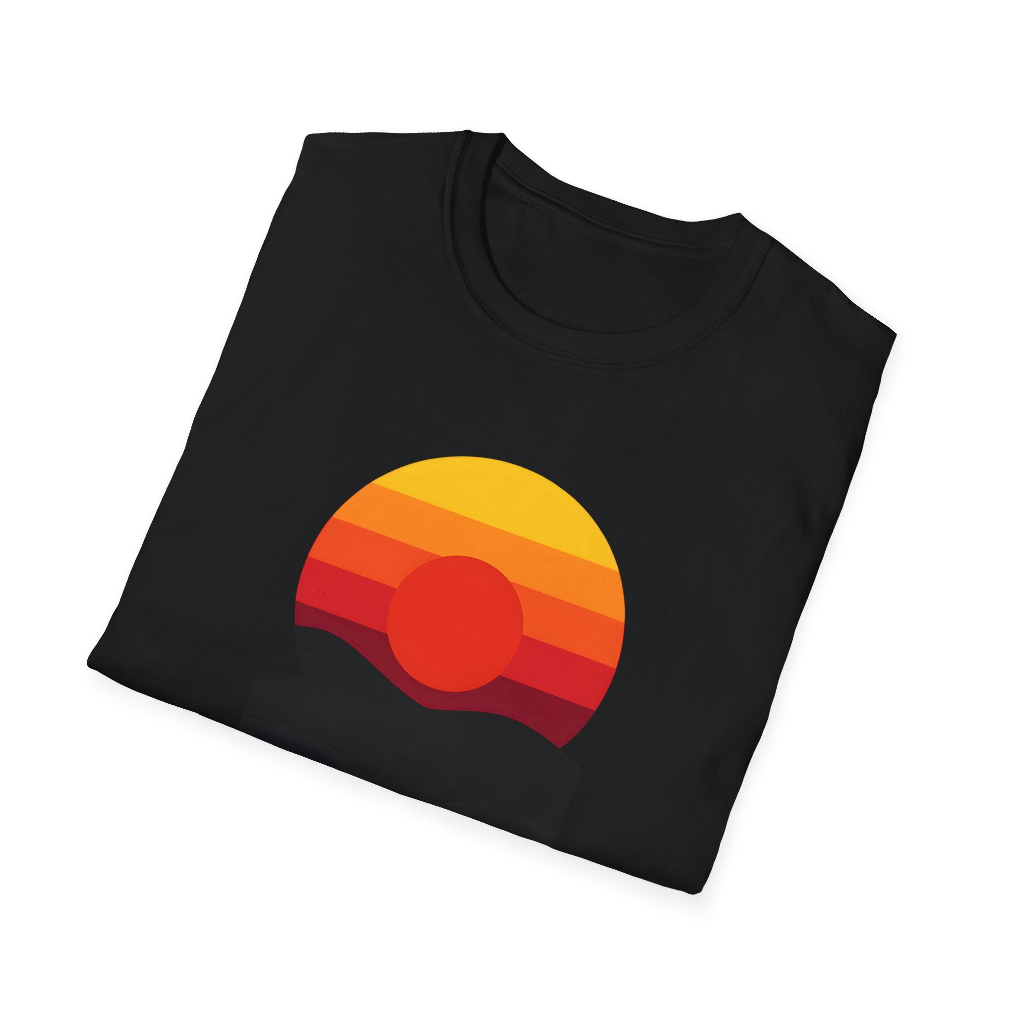 Vibrant Sunset Gradient T-Shirt
