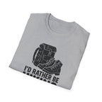 Glittery Backpack Silhouette T-Shirt