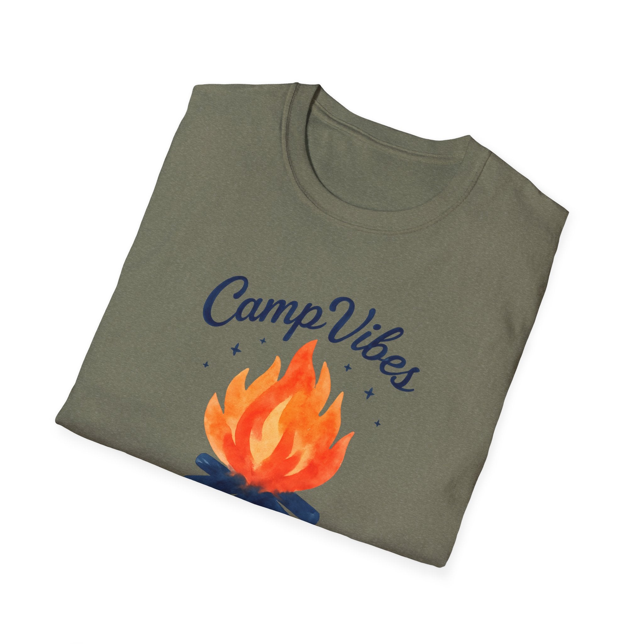 CampVibes Campfire Scene T-Shirt