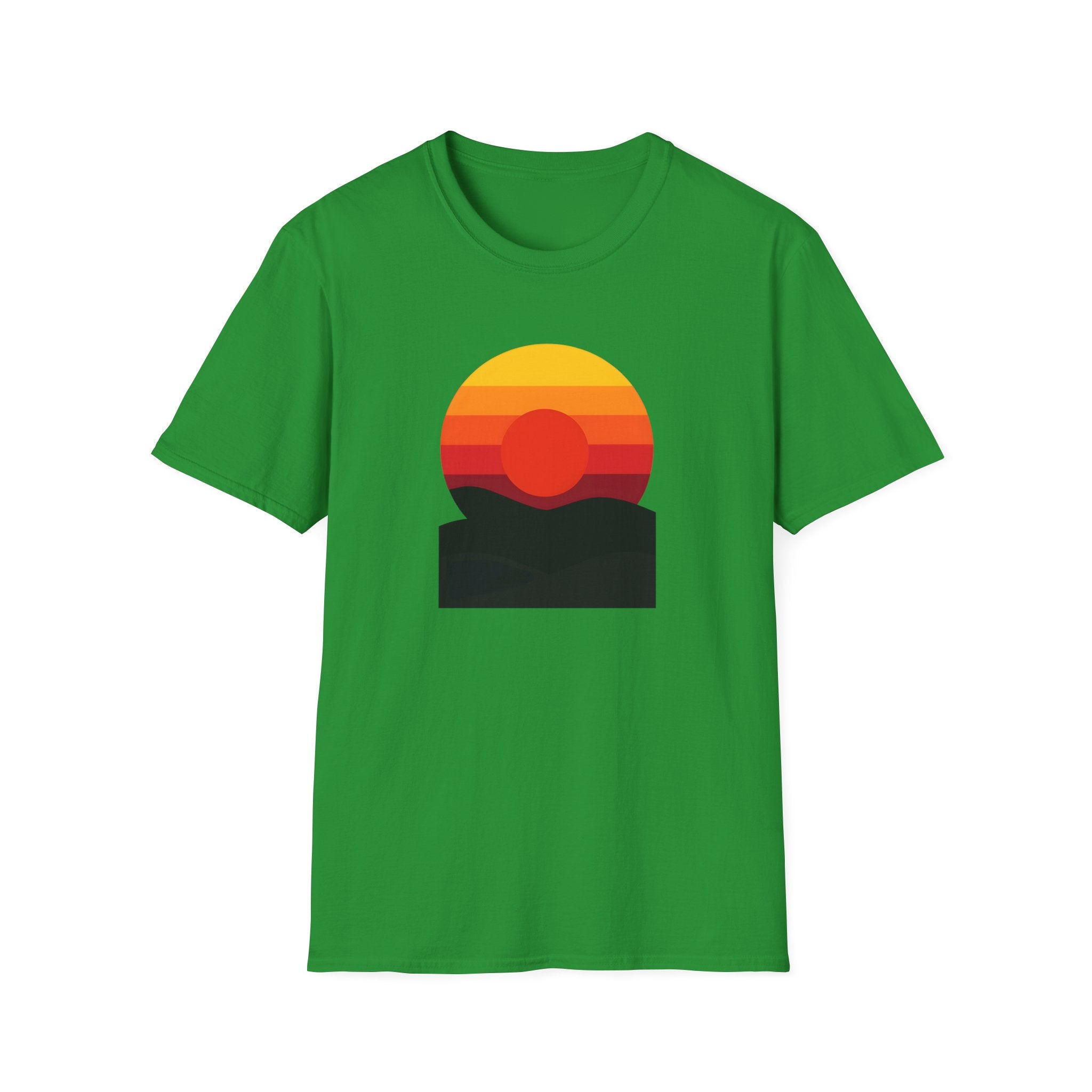 Vibrant Sunset Gradient T-Shirt