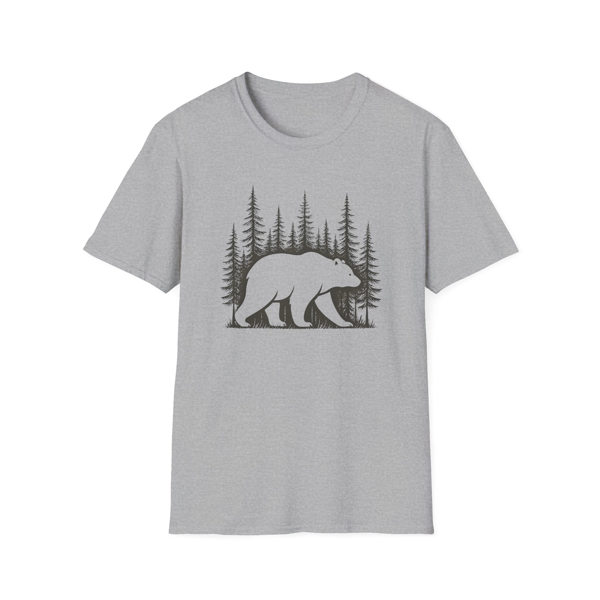Forest Bear Silhouette T-Shirt