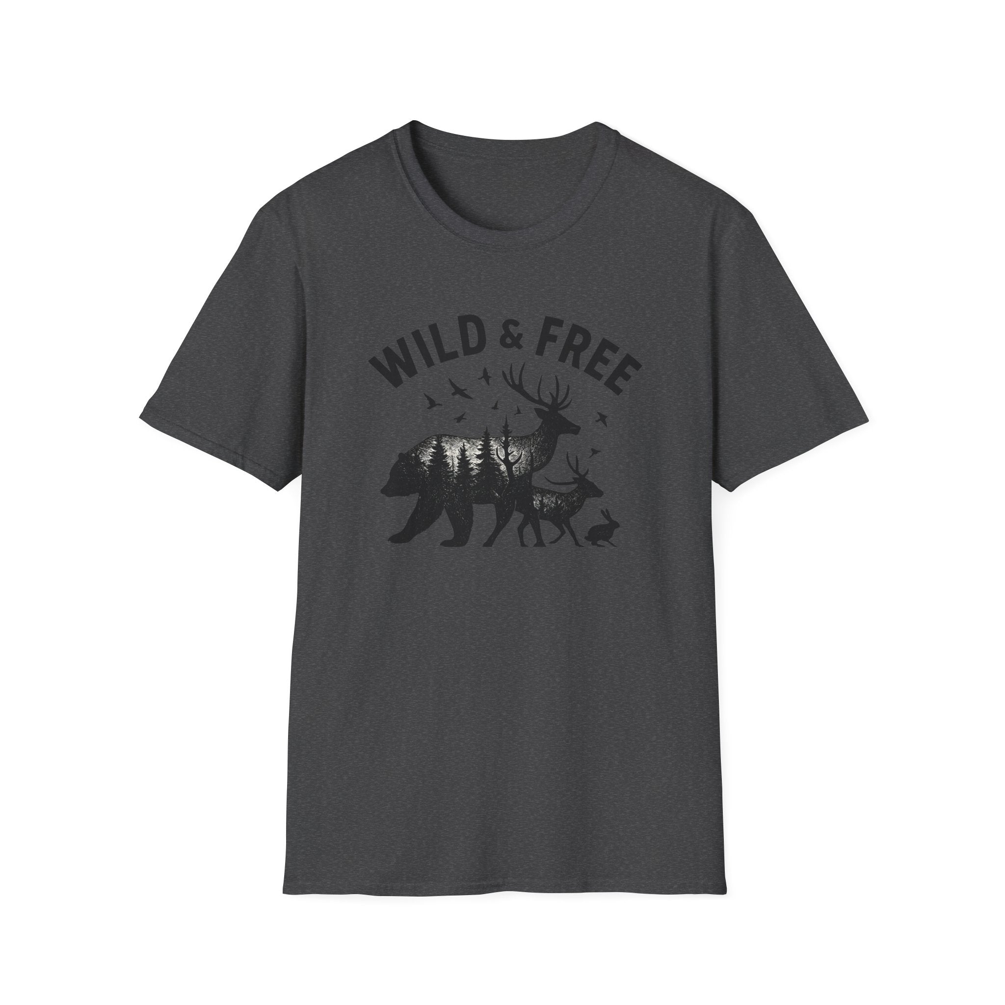 Wildlife in Forest T-Shirt