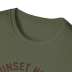 Bear Silhouette at Sunset T-Shirt