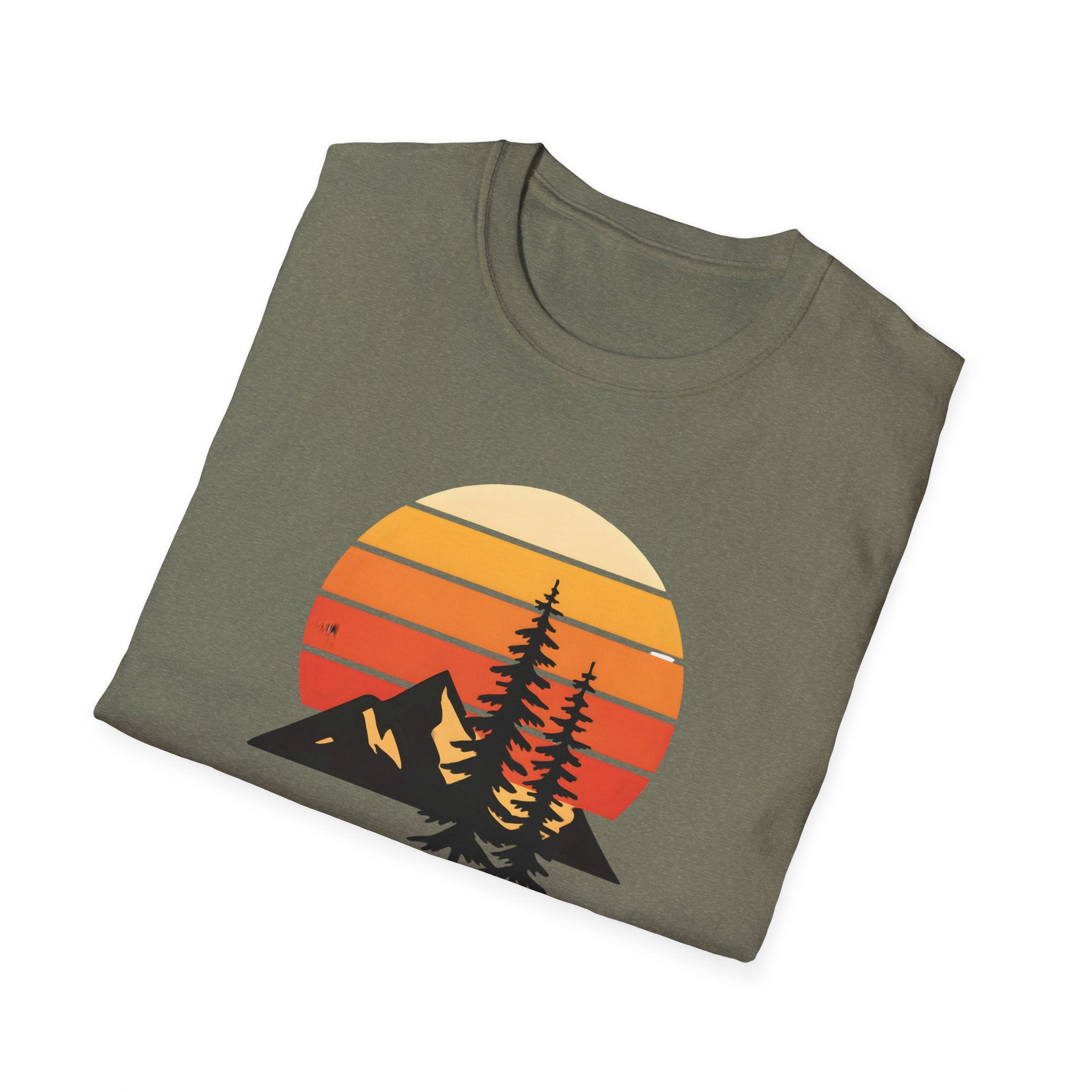 Sunset Over Mountains T-Shirt