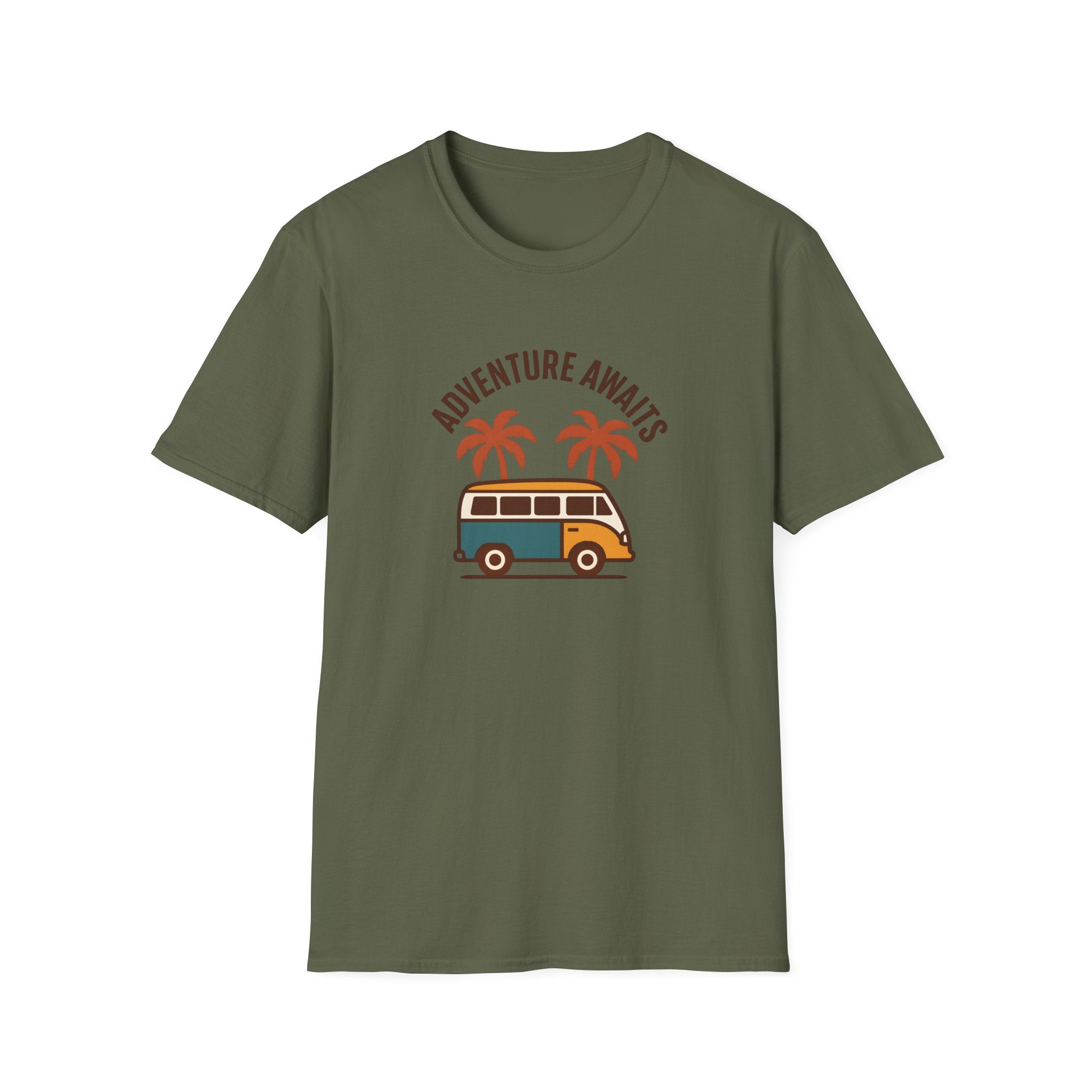 Adventure Awaits Van T-Shirt