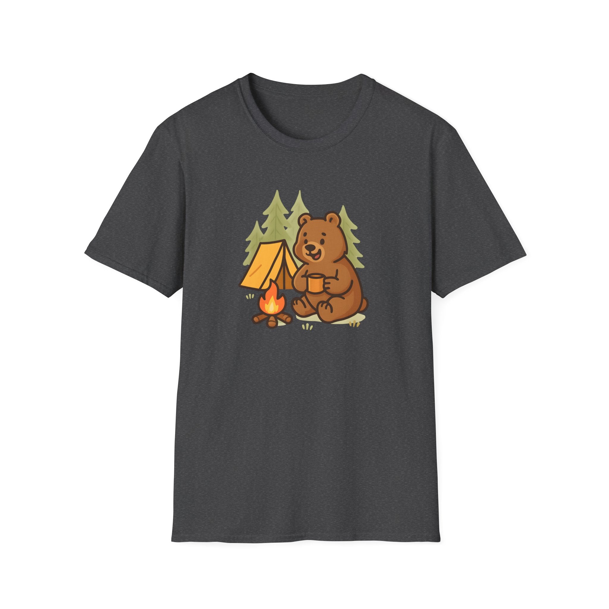 Bear at Campfire T-Shirt