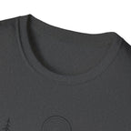 Moonlit Mountain Landscape T-Shirt