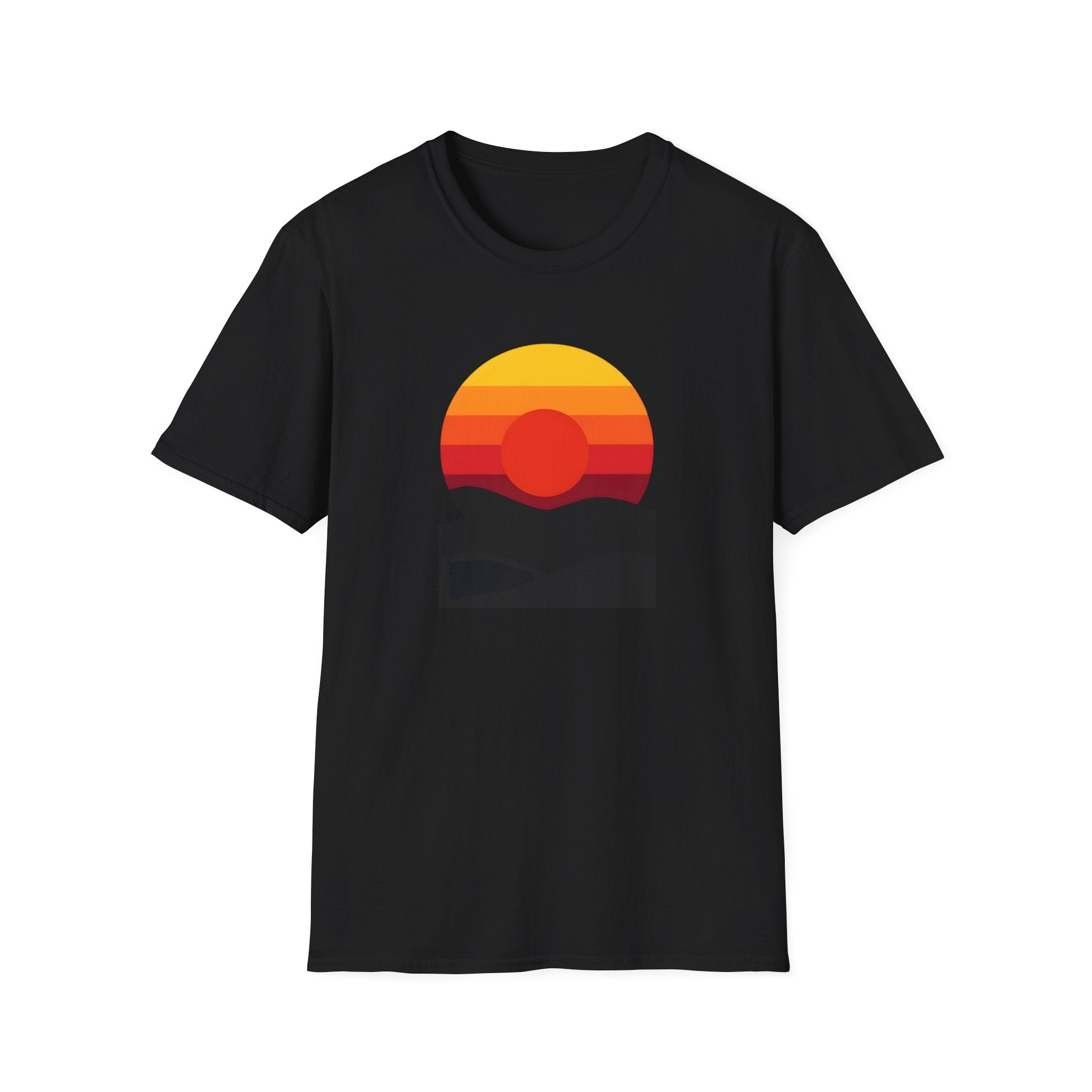 Vibrant Sunset Gradient T-Shirt