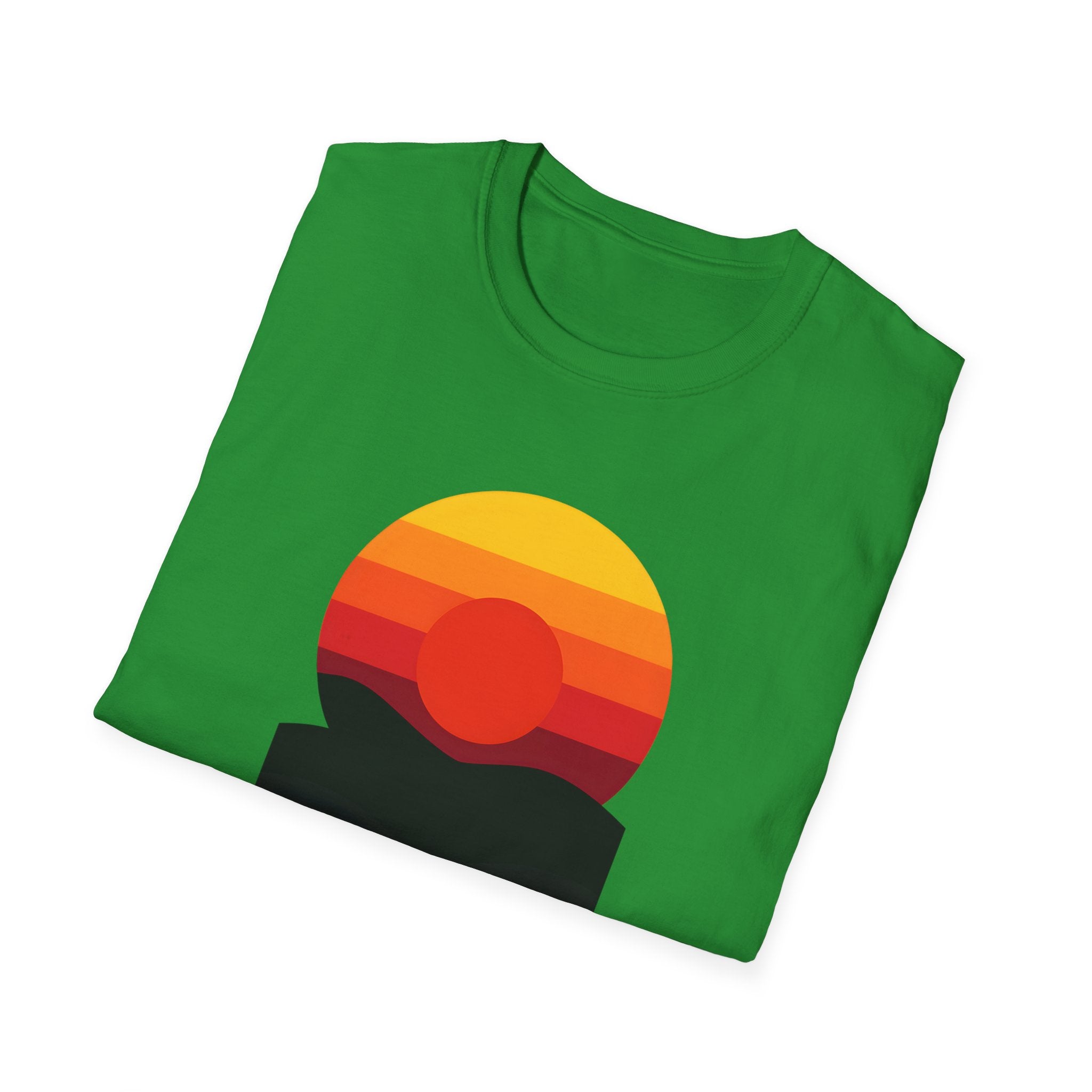 Vibrant Sunset Gradient T-Shirt