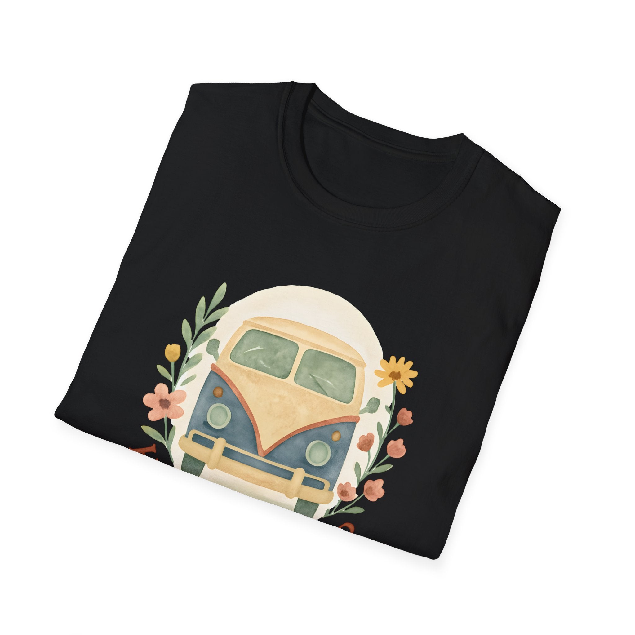 Floral Camper Van T-Shirt
