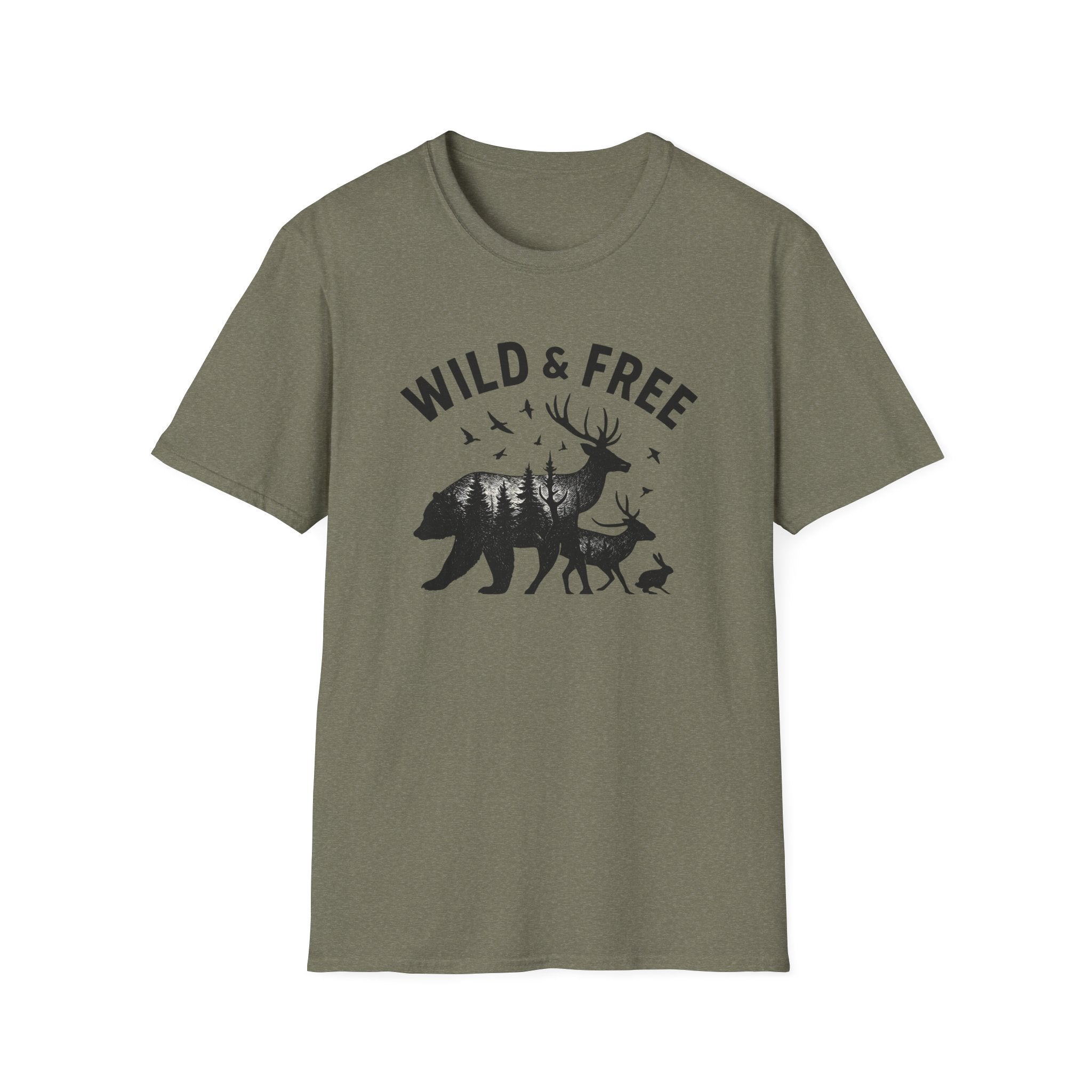 Wildlife in Forest T-Shirt
