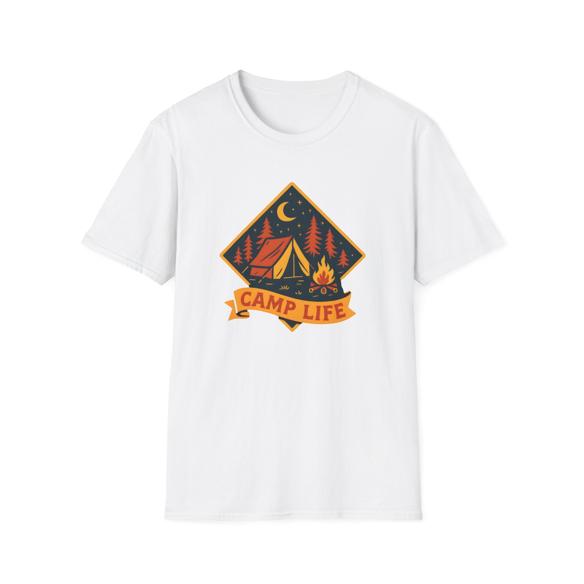 Camping Night Campfire T-Shirt