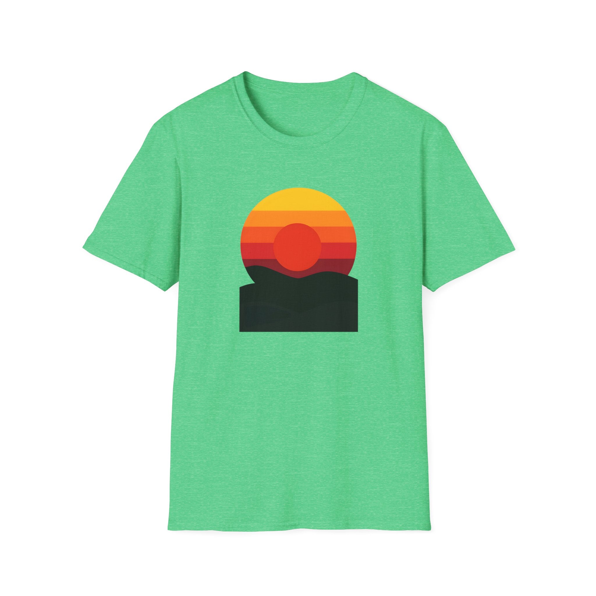 Vibrant Sunset Gradient T-Shirt