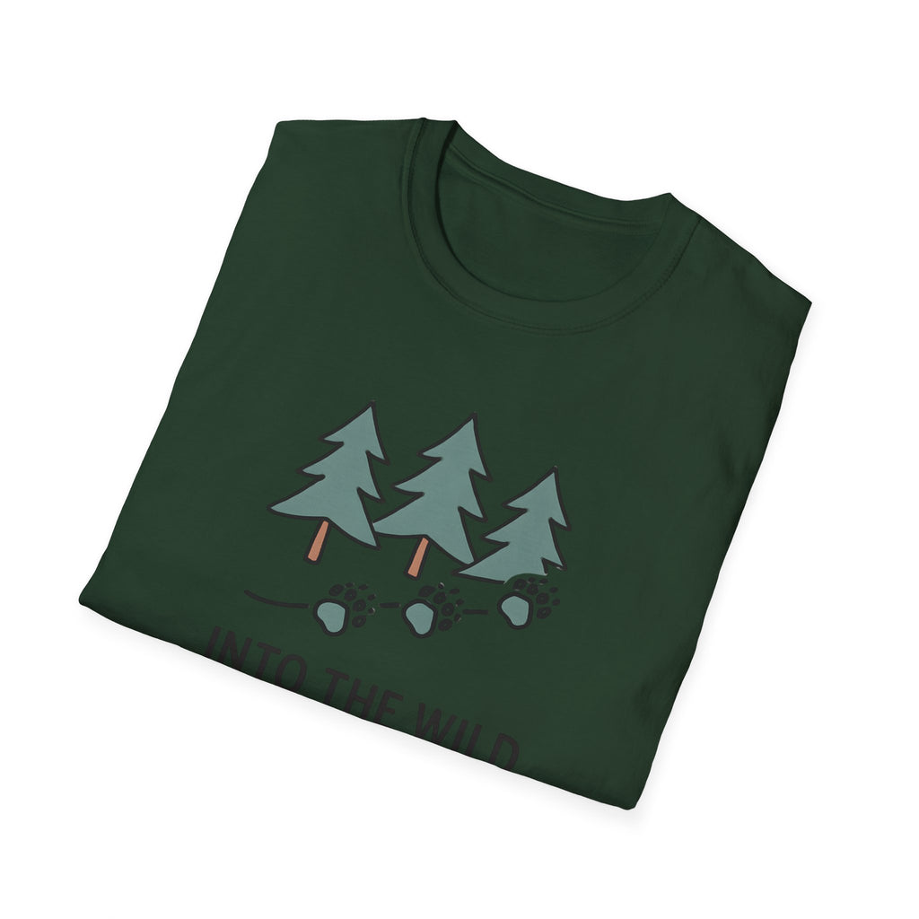 Pine Forest Footprints T-Shirt